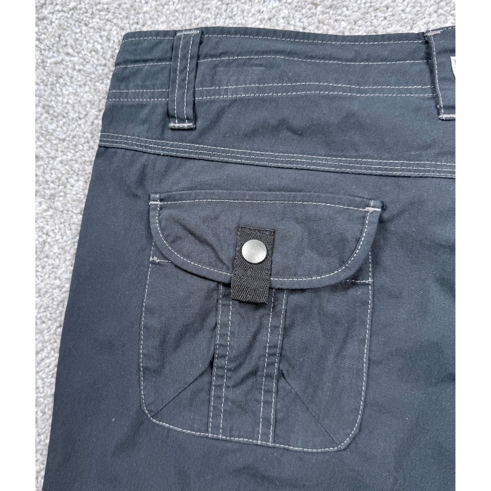 Kuhl Splash Roll Up Cargo Hiking Pants Womens 12 Regular Black Outdoor - Picture 9 of 12